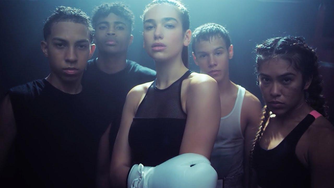Dua Lipa in a Mac Cosmetics commercial